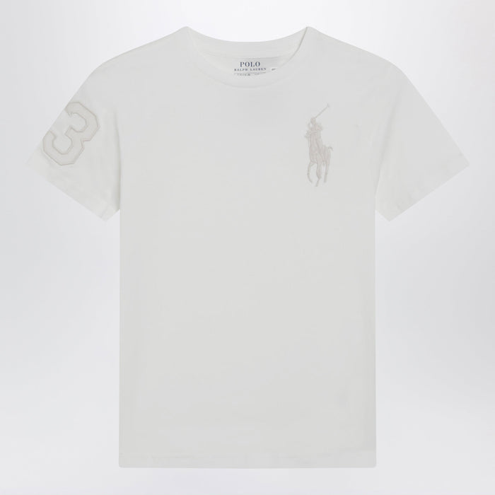 Polo Ralph Lauren White T-Shirt With Embroidered Logo