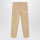 Polo Ralph Lauren Beige Cotton Jogging Trousers With Logo