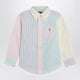 Polo Ralph Lauren Colour-Block Striped Button-Down Shirt