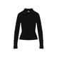 Courregès Black Viscose-Polyester Jacket