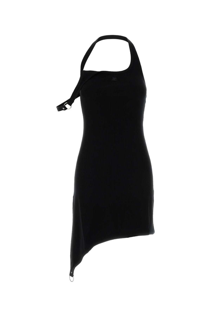 Courregès Black Viscose Blend Dress