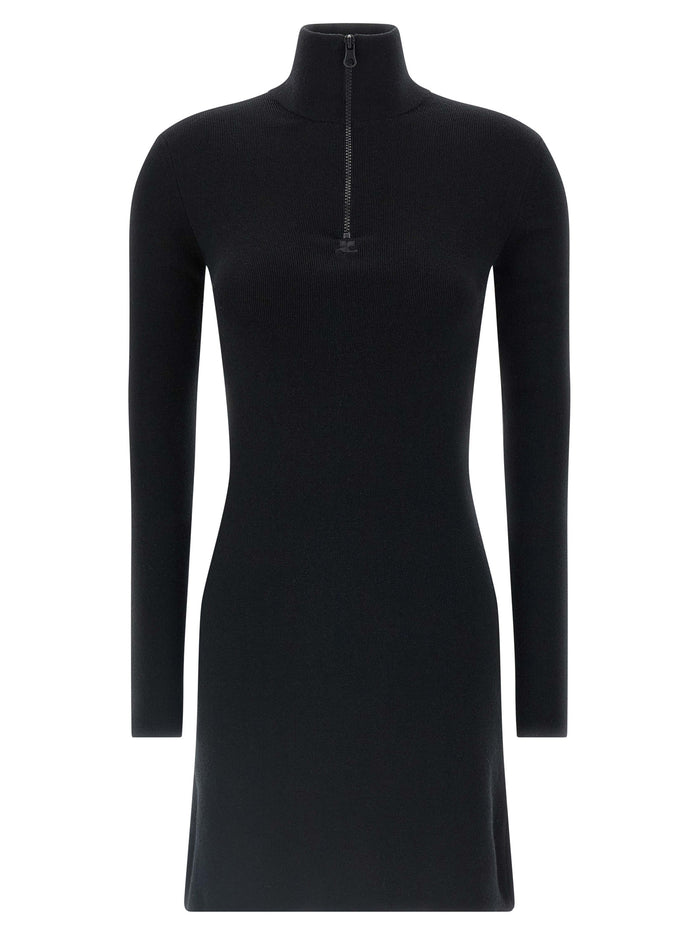 Courreges Wool Knit Dress