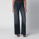 Courrèges Vintage Blue Baggy Denim Trousers
