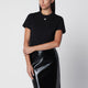 Courrèges Black Ac Logo Cotton T-Shirt