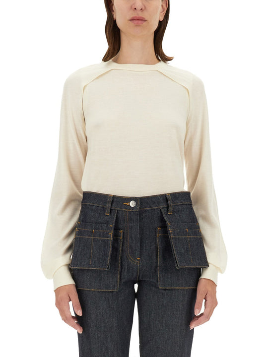 Helmut Lang Wool Jersey.