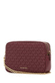 Michael Michael Kors Tyrian Purple Canvas Medium Bryant Shoulder Bag