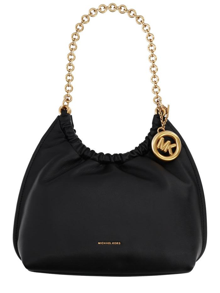 Michael Michael Kors Black Cow Leather Bag