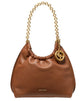Michael Kors Black Chain Strap Gathered Bag