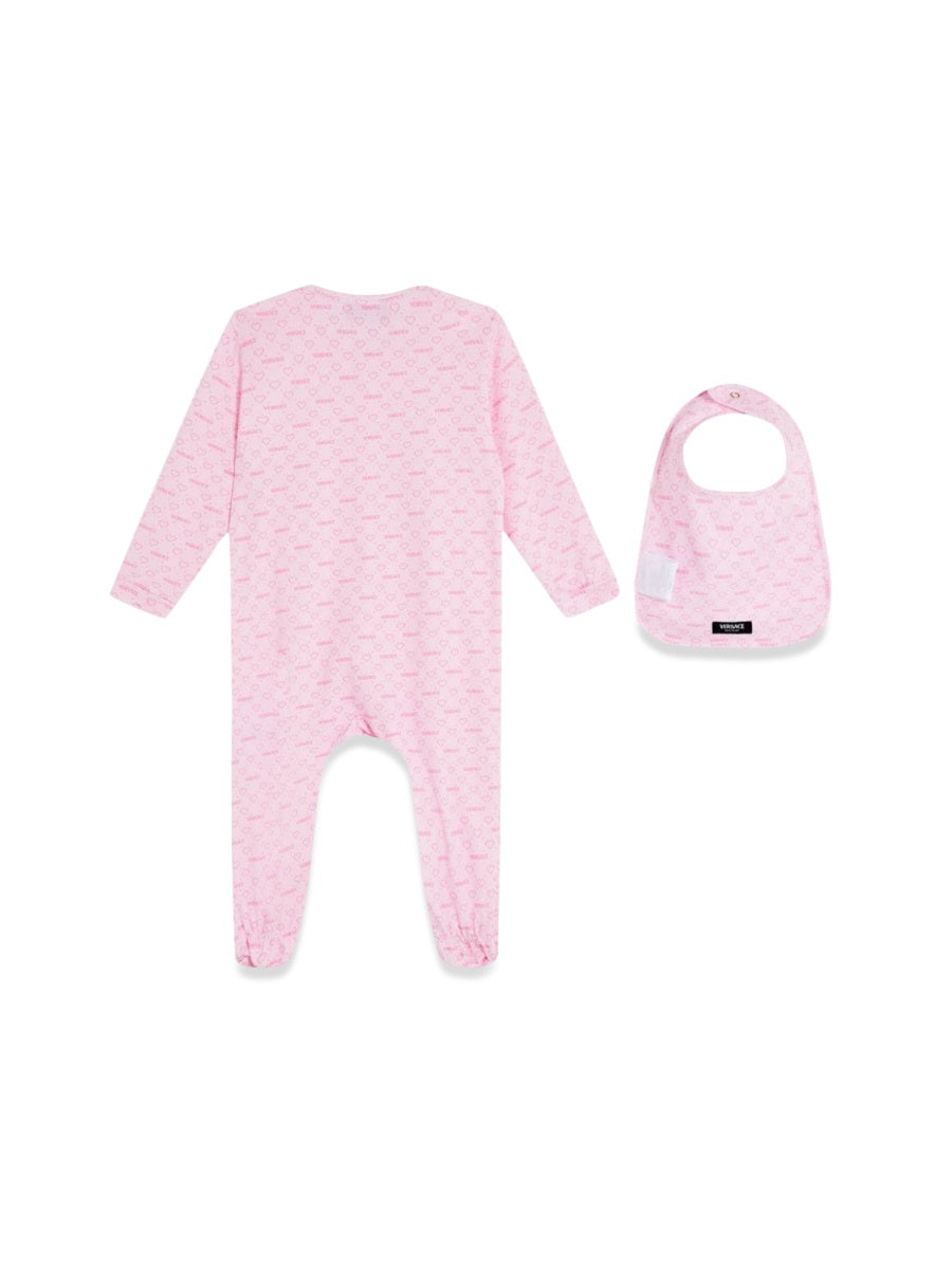 Versace Gift Set 2 Pieces Versace Morning All Hearts Jersey + Jersey + Versace Morning Print