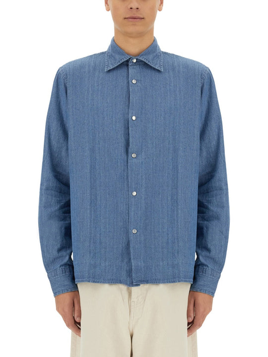 Aspesi Denim "West" Shirt