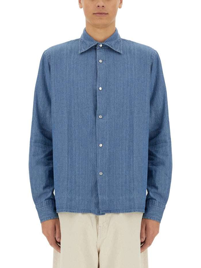 Aspesi Denim "West" Shirt