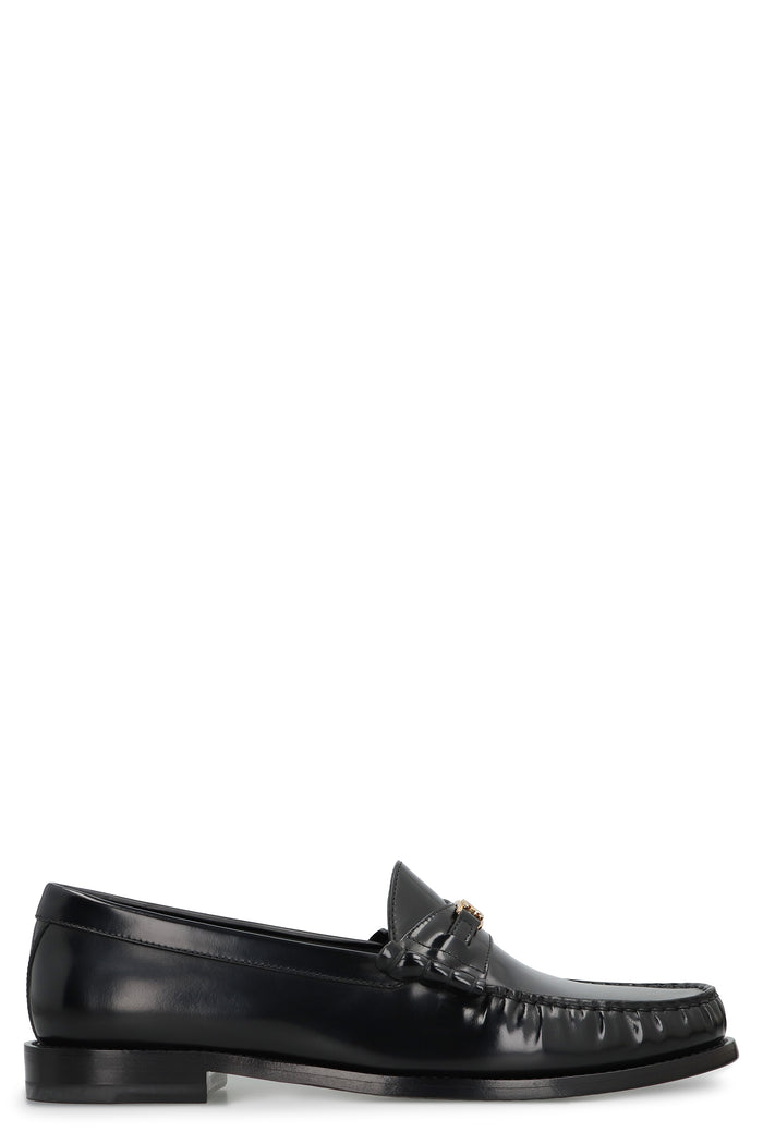Celine Triomphe Loafers In Leather
