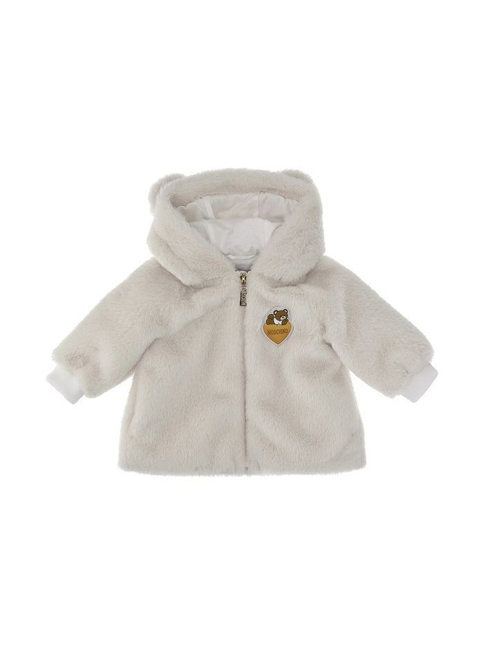 Moschino Teddy Bear Hooded Jacket