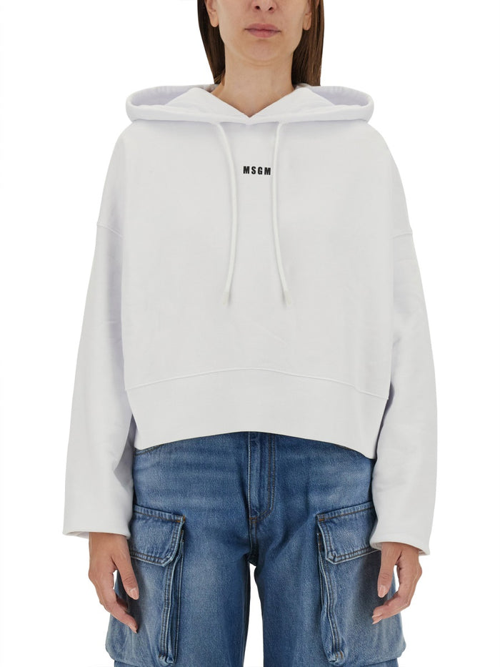 Msgm Sweatshirt With Logo