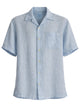 120% Lino Azure Linen Shirt