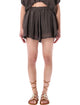 120% Lino 120% Lino Crinkle Linen Shorts
