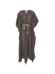 120% Lino Long Dress