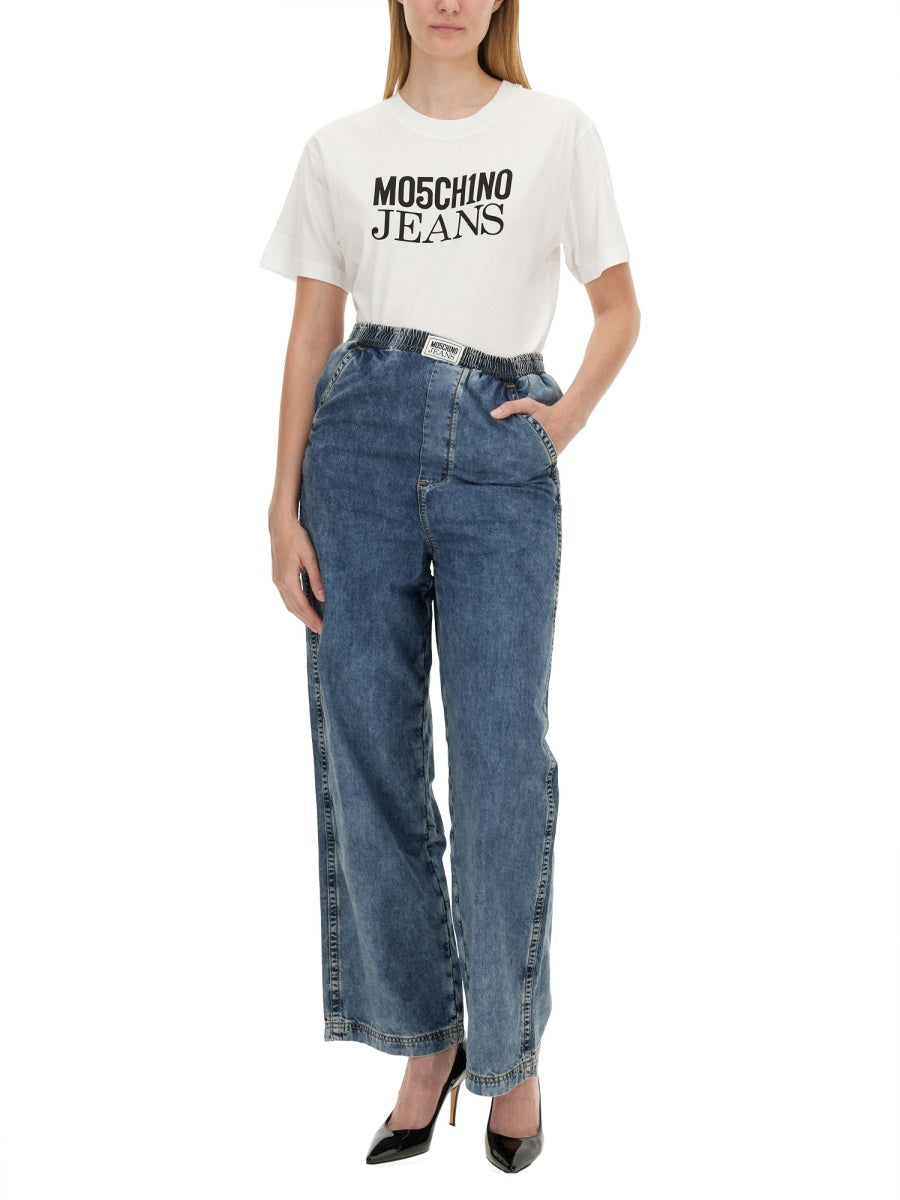 Moschino Jeans T-Shirt With Logo