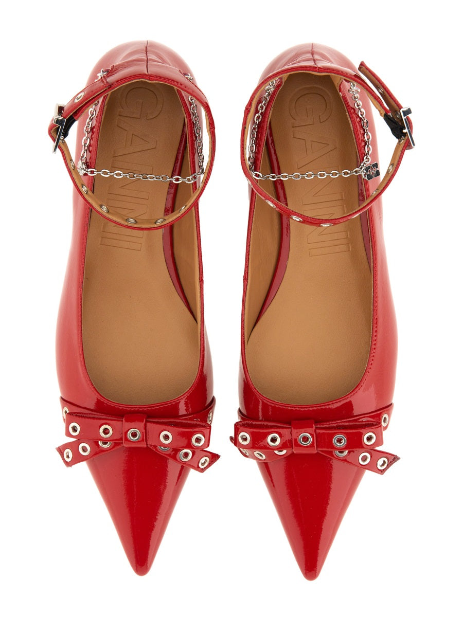 Ganni Jewel Ballerina