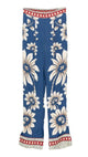 Farm Rio Luna Blue Silk Trousers