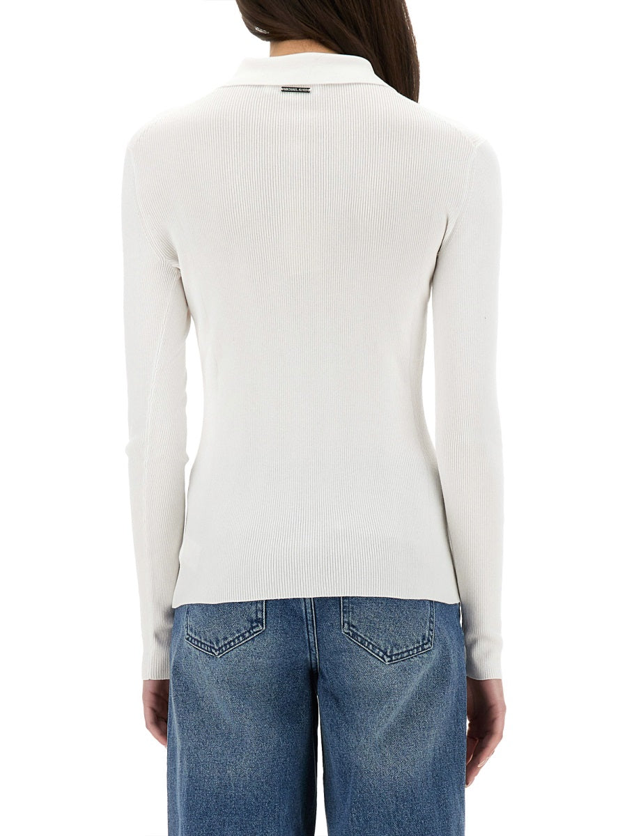Michael By Michael Kors Ribbed Cardigan
