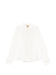 Farm Rio White Silk Shirt
