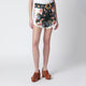 Farm Rio Green Berry Garden Twill Shorts