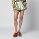 Farm Rio Sand Tropical Scarf Linenblend Shorts