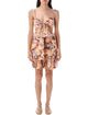 Zimmermann Coco Bow Front Mini Dress