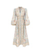 Zimmermann Roselight Plunge Midi Dress