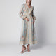 Zimmermann Roselight Midi Dress In Floral Linen
