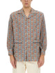 Valentino Pajama Shirt With "Voyage Imaginaire" Print