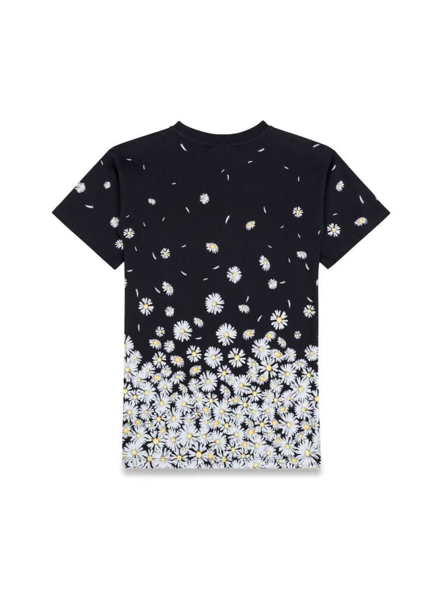 Moschino Daisy Dress In Black