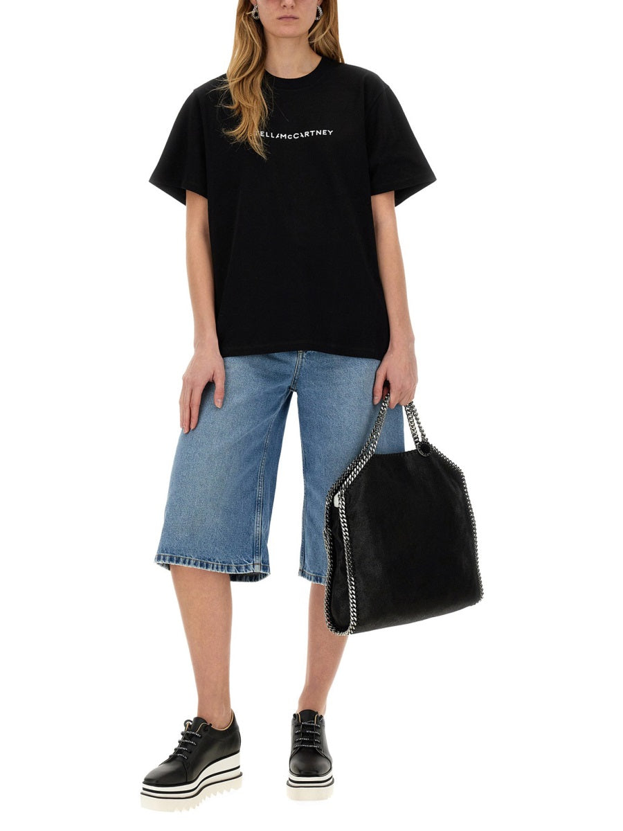Stella Mccartney Denim Bermuda Shorts