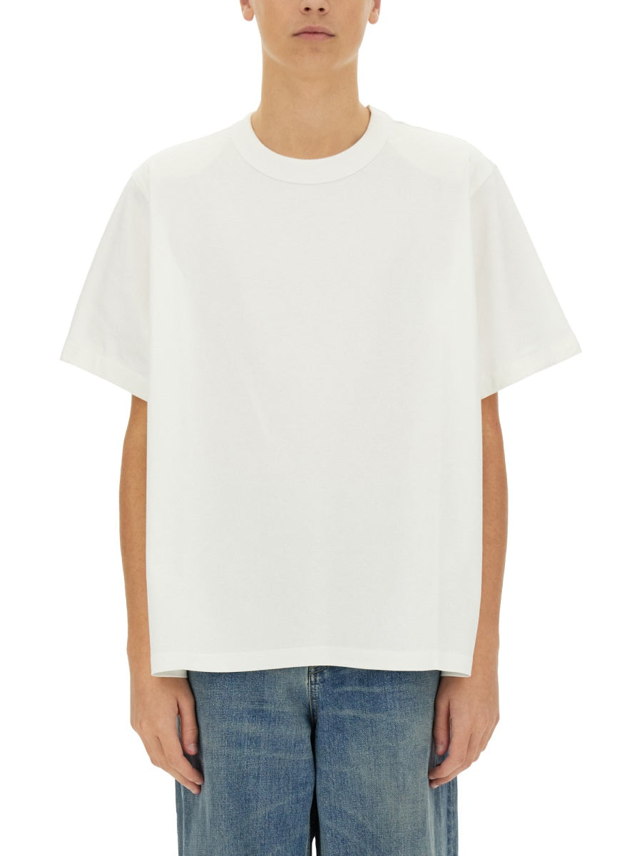 Bottega Veneta Checkered T-Shirt Made Of Soft Cotton Jersey