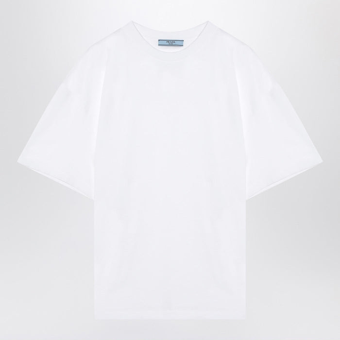 Prada White Cotton T-Shirt