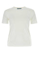 Prada White Cotton T-Shirt Set
