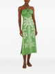 Farm Rio Midi Dress With Embroidery