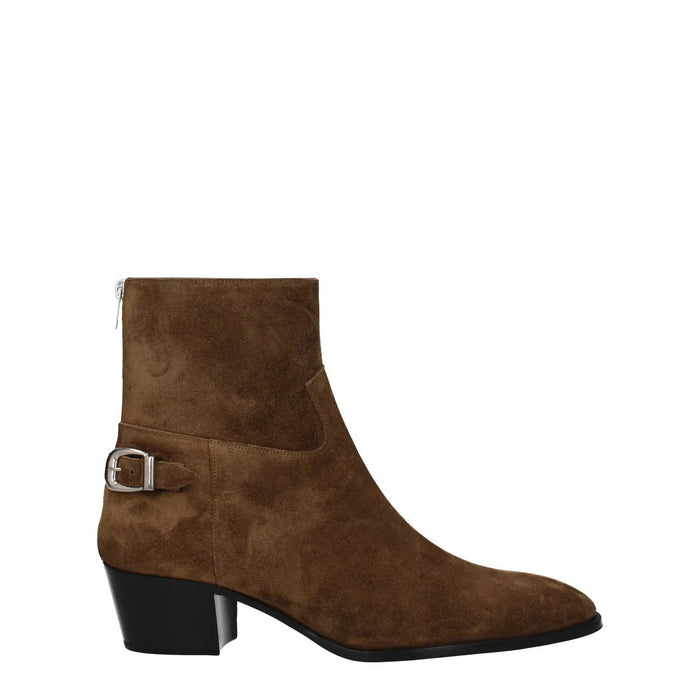 Celine Buckle Zipped Boot