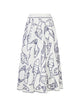 Farm Rio "Fresh Fish" Midi Skirt