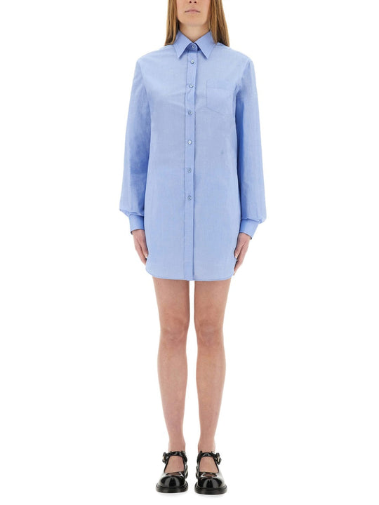 Moschino Poplin Chemise Jumpsuit