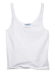 Prada White Cotton Tank Top