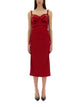 Dolce & Gabbana Longuette Dress With Cone Cups
