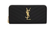 Saint Laurent Black Leather Wallet