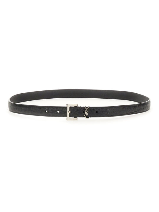 Saint Laurent Cintura Sottile "Cassandre"
