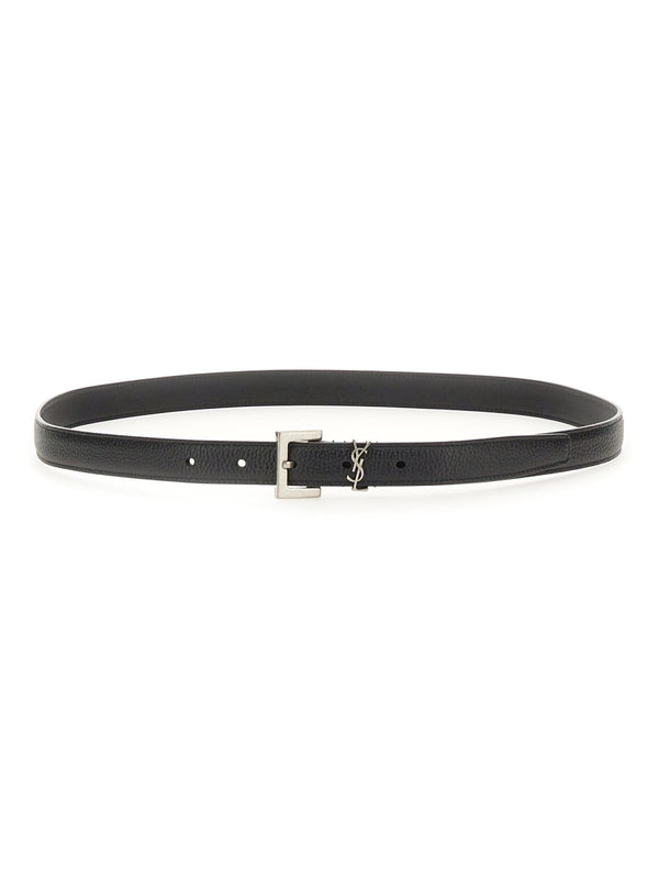 Saint Laurent Cintura Sottile "Cassandre"