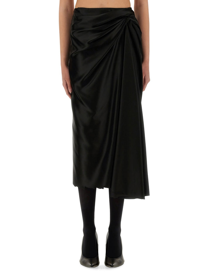 Balenciaga Draped Skirt