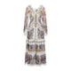 Farm Rio Braid Details Long Dress