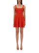 Staud "Ellison" Short Dress