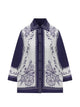 Farm Rio Shirt With Coast Scarf Print